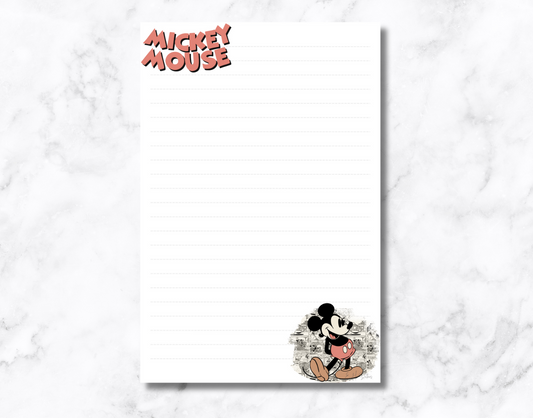 Vintage Mouse Notepad