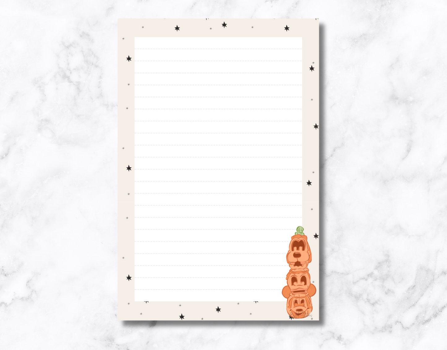 Magical Pumpkins Notepad