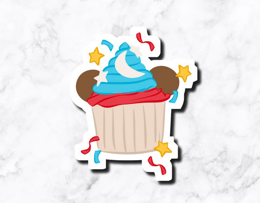 Cupcake Magic Sticker
