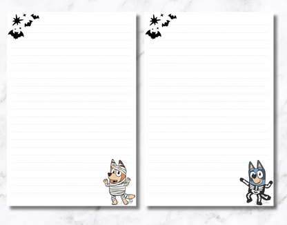 Spooky Pups Notepad