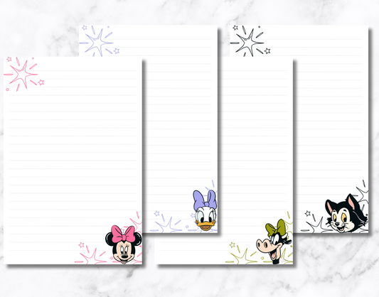 Mouse & Friends - The Girls Notepad