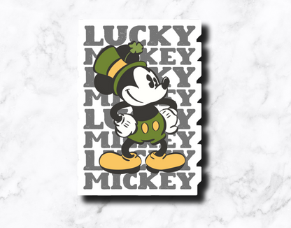 Lucky Sticker OLD PAPER