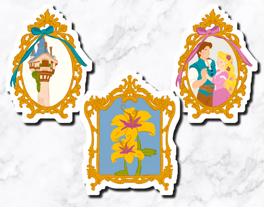 Dream Princess Sticker Set **set of 3**