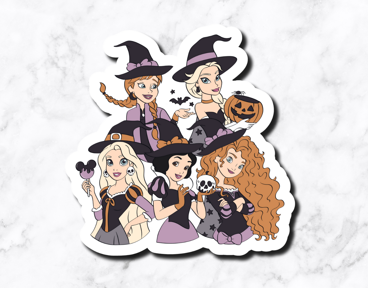 Witchy Princess Sticker