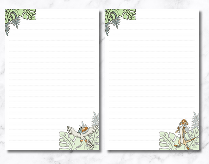 Lion & Friends Notepad