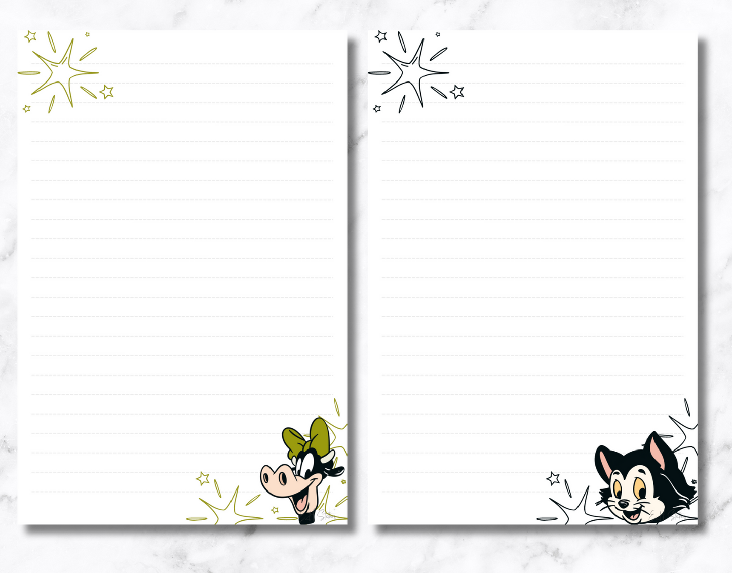 Mouse & Friends - The Girls Notepad