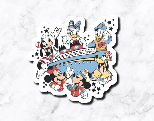 Magic Cruise Sticker