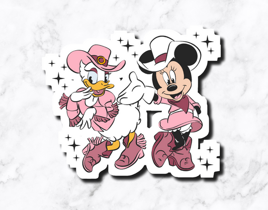 Western Mouse Gang Sticker OLD PAPER