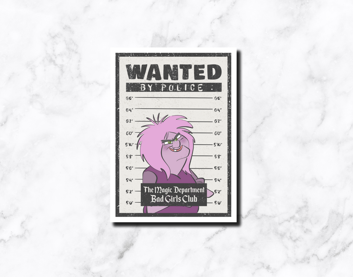 Most Wanted Sticker