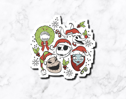 Christmas Jack Sticker