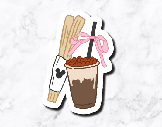 Snackish Babe Sticker