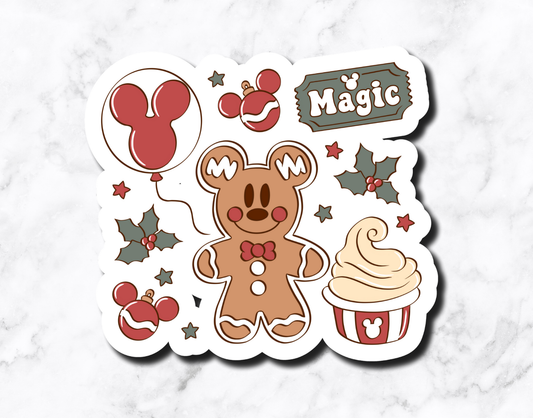 Magical Gingerbread Sticker