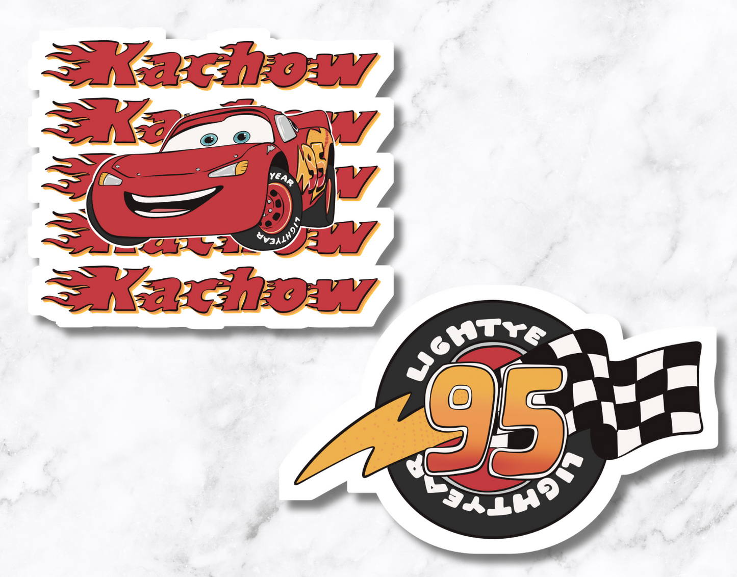 KaChow Stickers **set of 2**