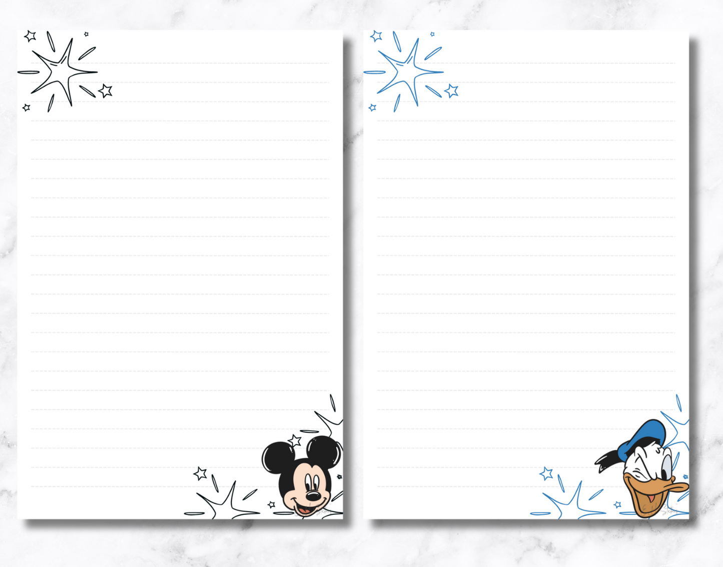 Mouse & Friends - The Boys Notepad