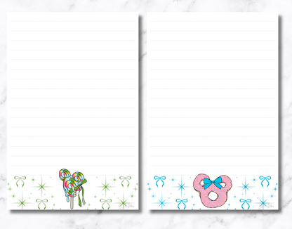 Bowtiful Snacks Notepad