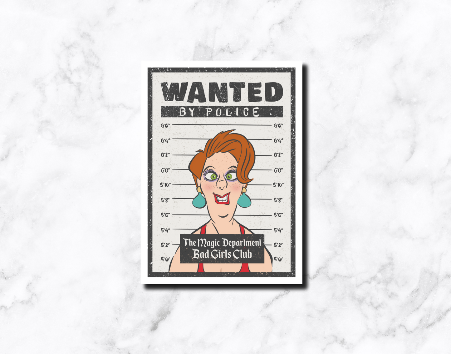 Most Wanted Sticker