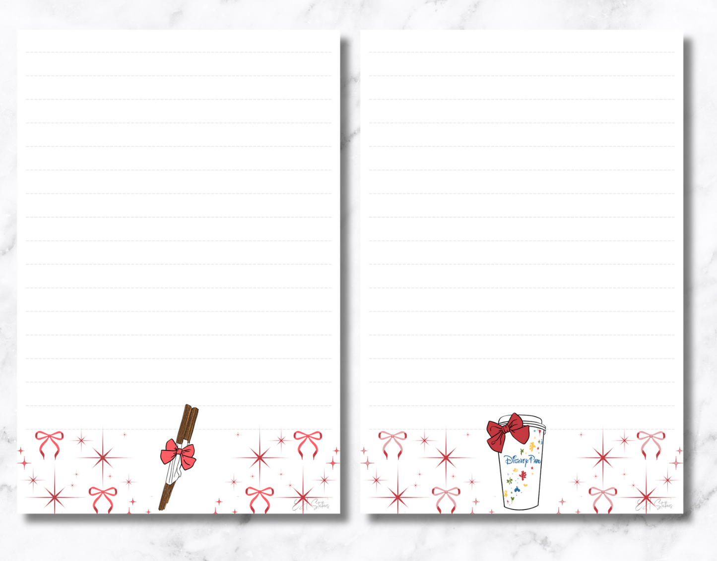 Bowtiful Snacks Notepad