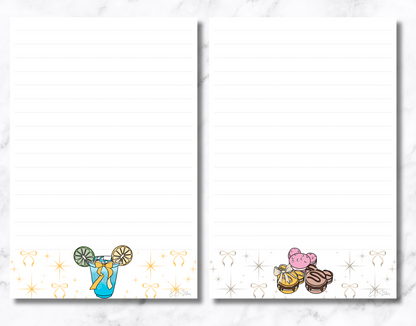 Bowtiful Snacks Notepad