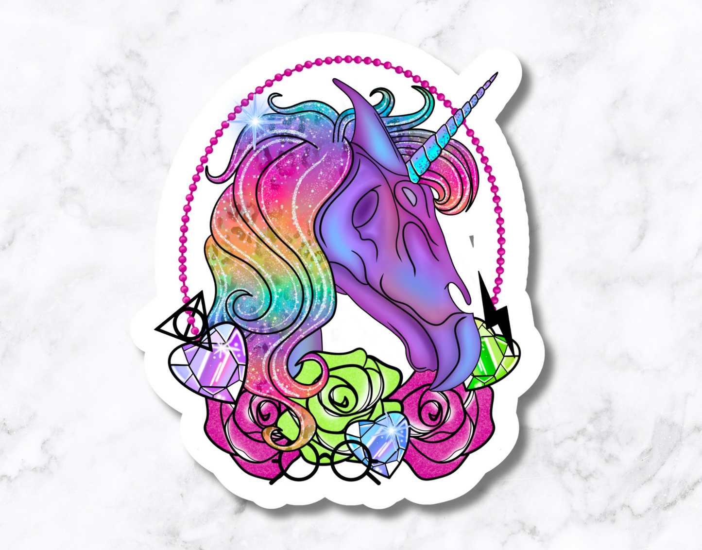 LF + HP Mashup - Unicorn Sticker