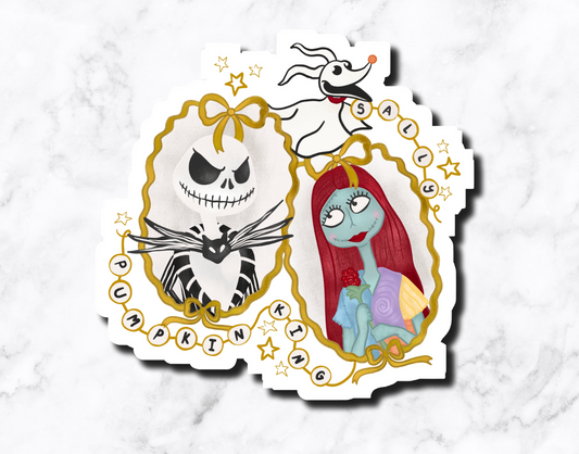 Sal and Skelly Sticker