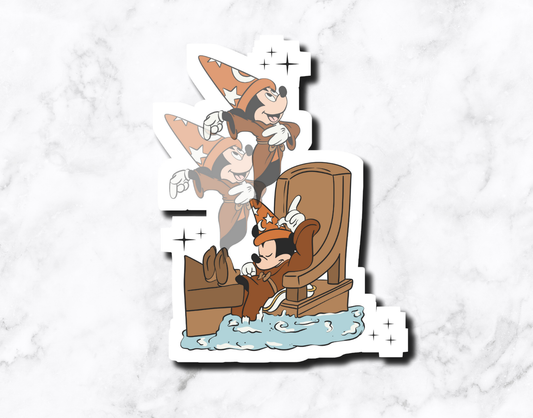 Halloween Sorcerer Sticker