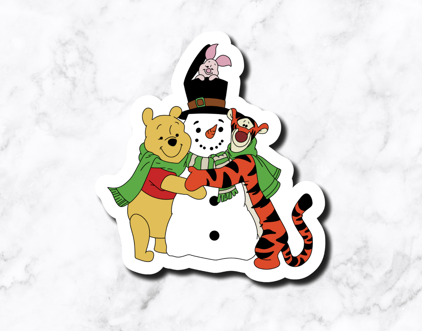 Bear Christmas Sticker