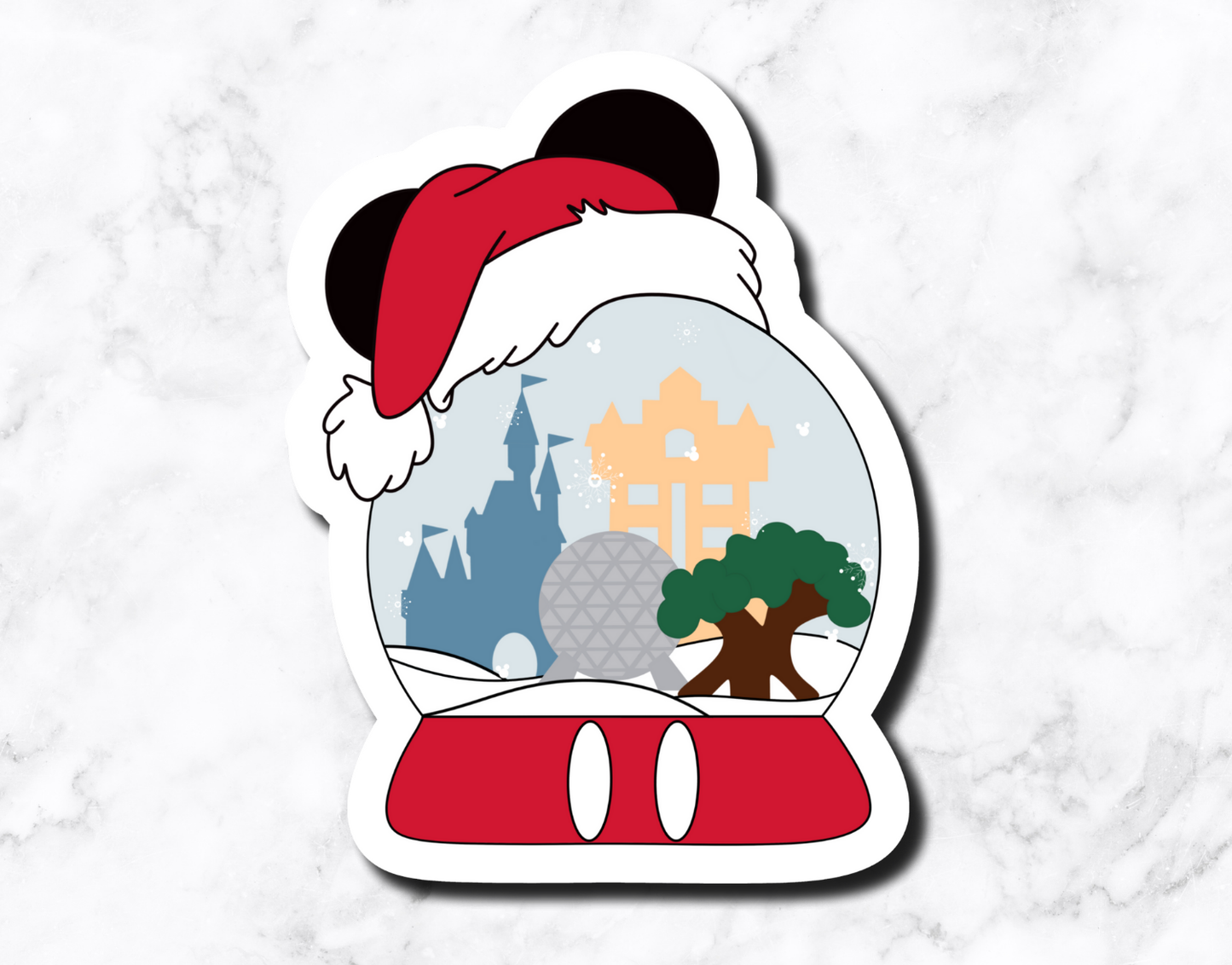 Park Snowglobe Sticker