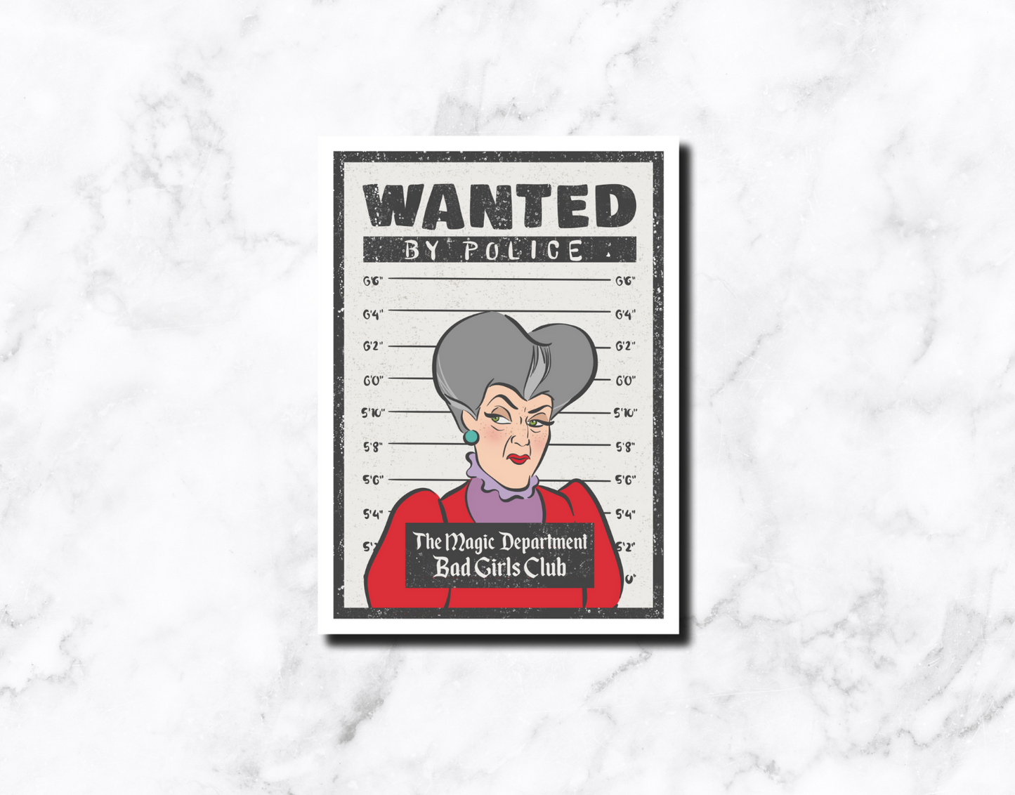 Most Wanted Sticker