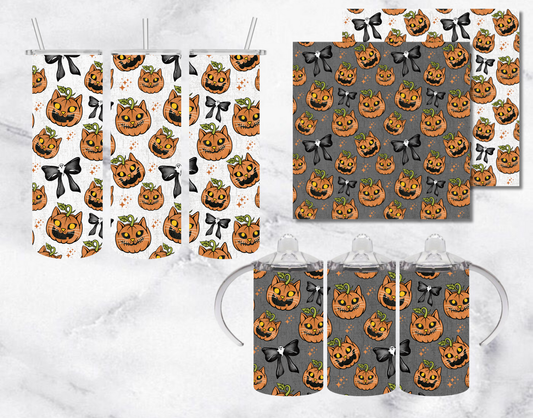 Pumpkin Cat Tumbler