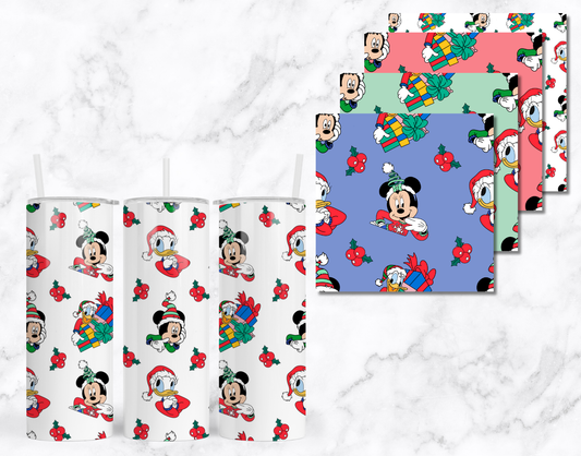 Mouse Gang Christmas 24 Tumbler