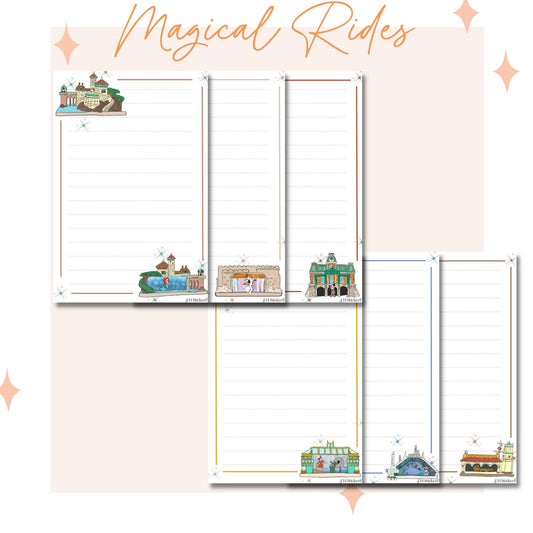Magical Rides Notepad