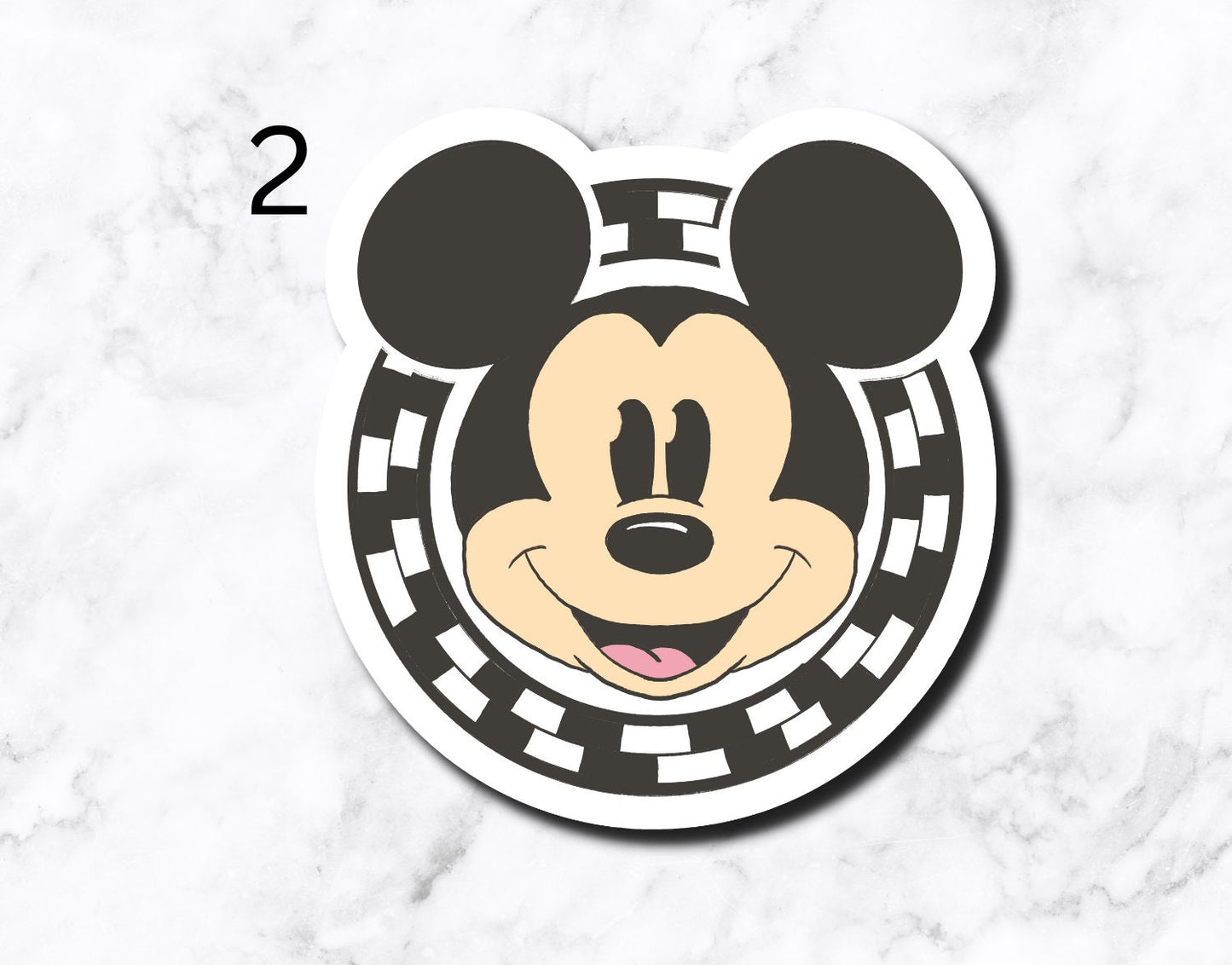 Retro Mouse (set of 2 stickers)