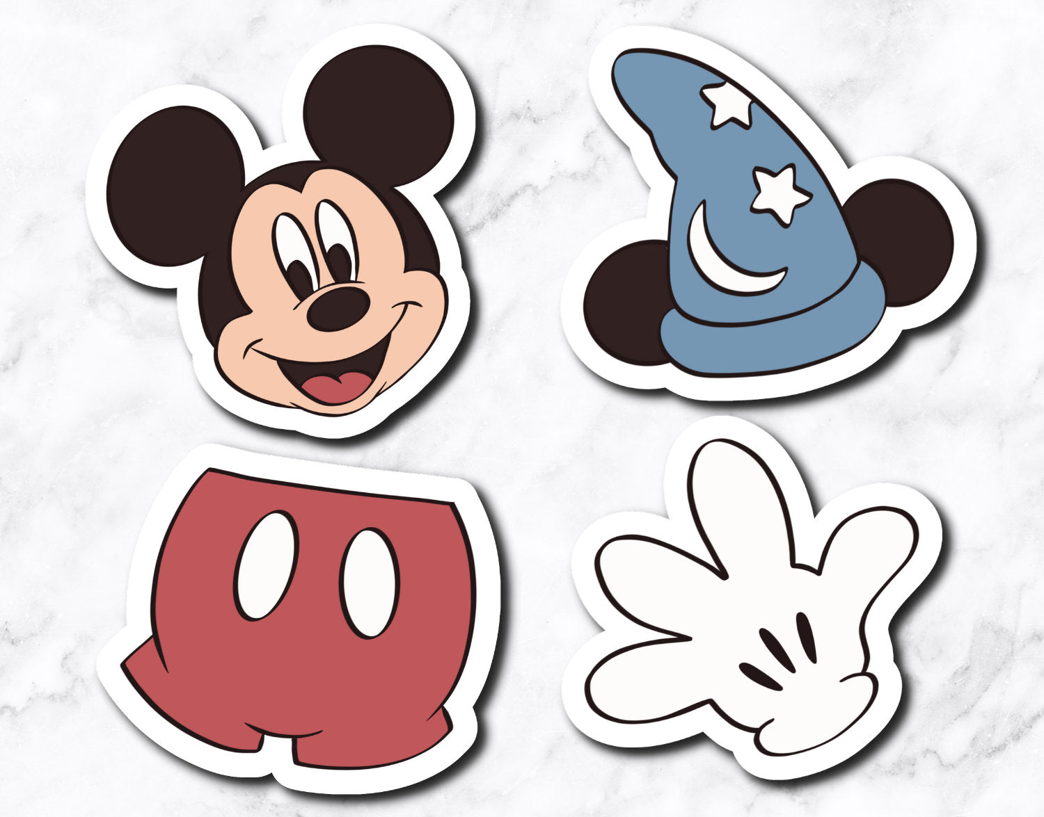 Mouse Life (set of 4 stickers)