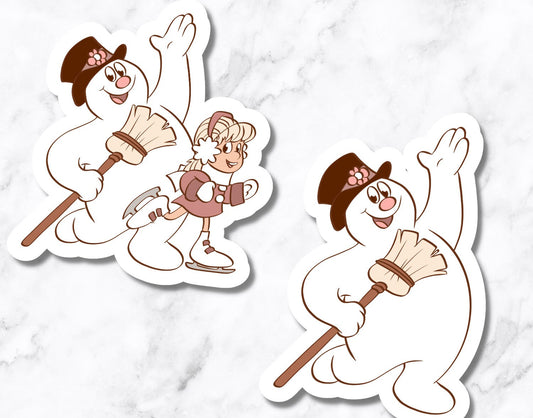 Frosty (set of 2 stickers)