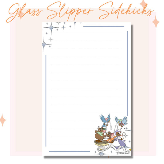 Glass Slipper Sidekick Notepad