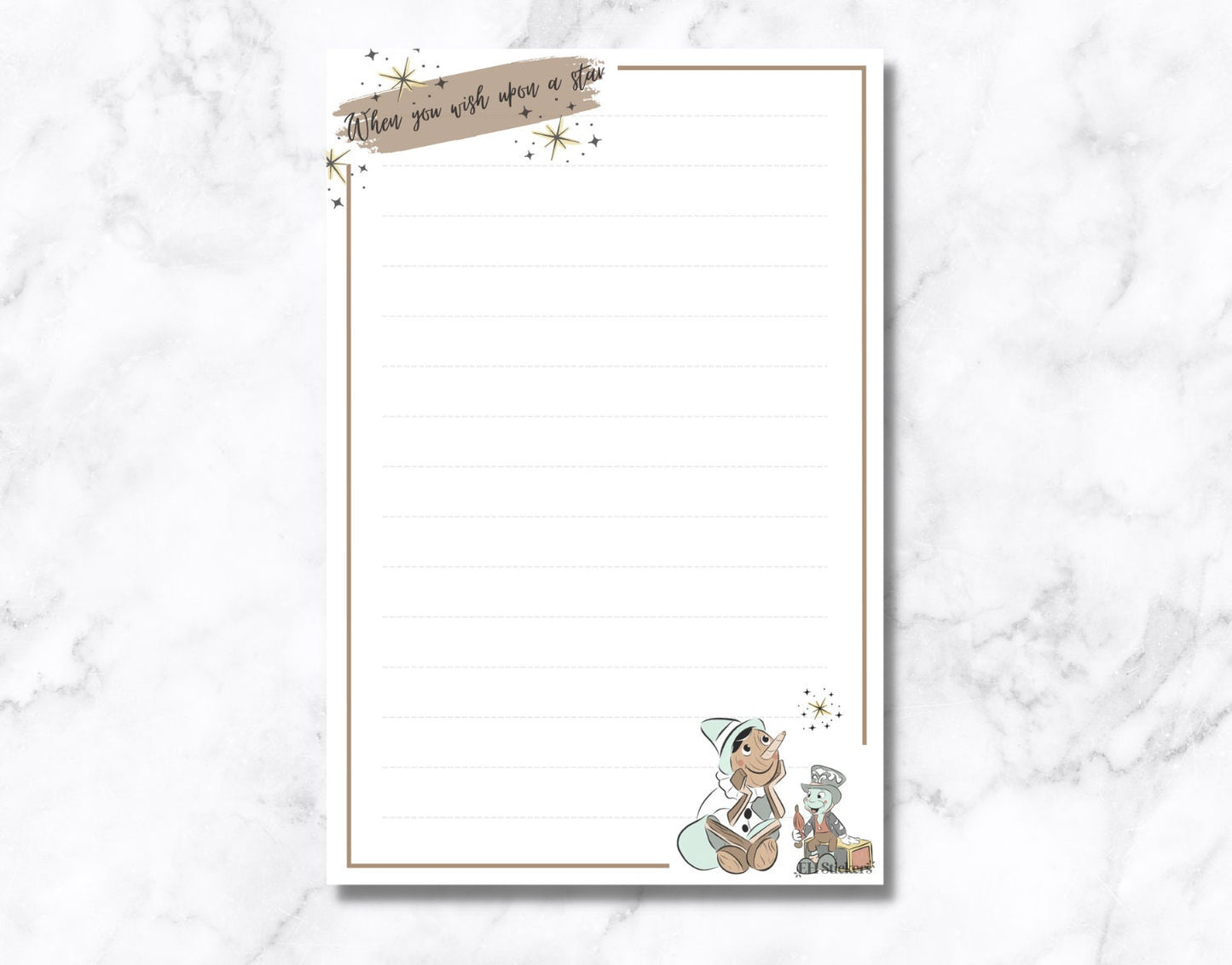 Wish Inspired Notepad