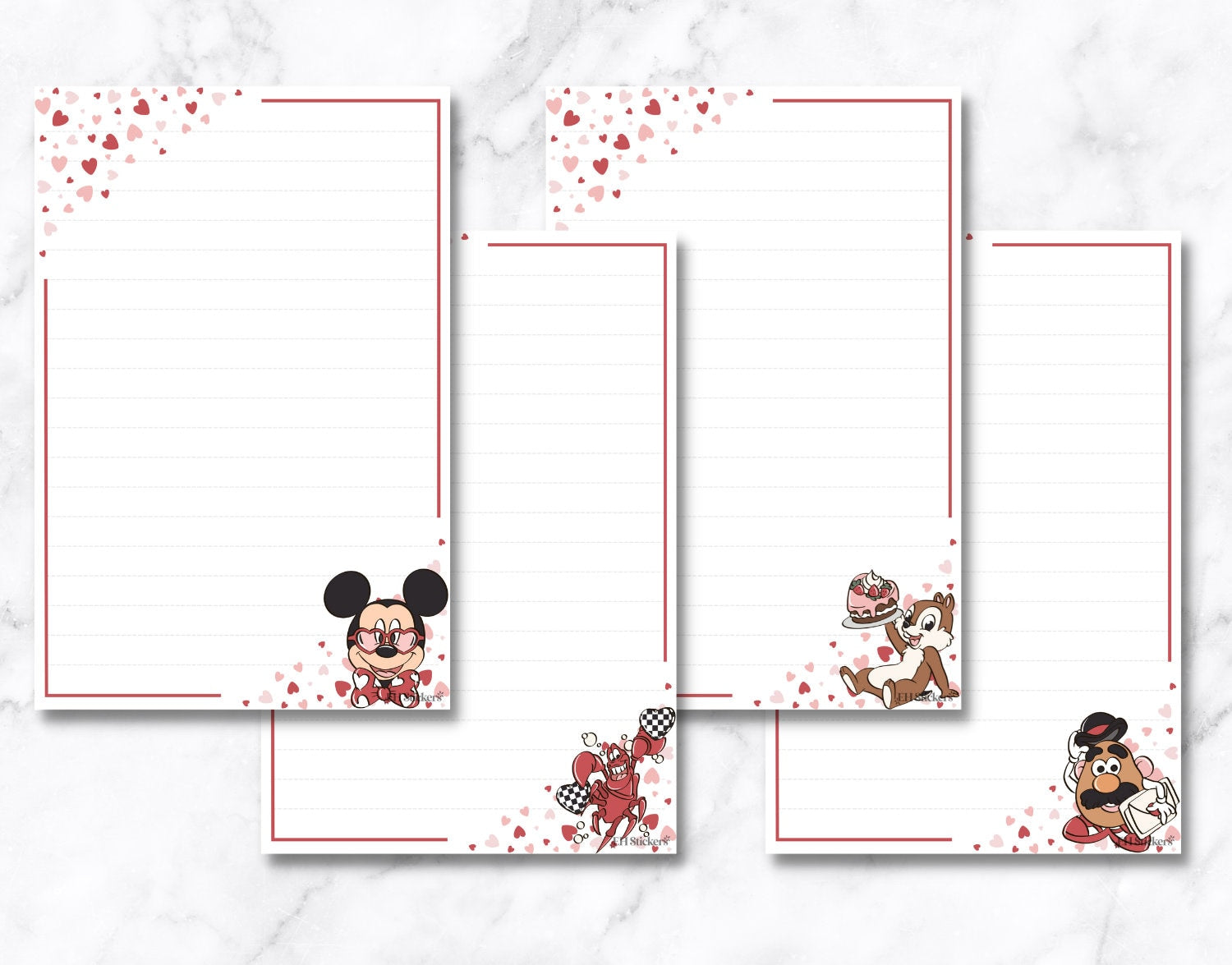 Magical Valentine Notepad