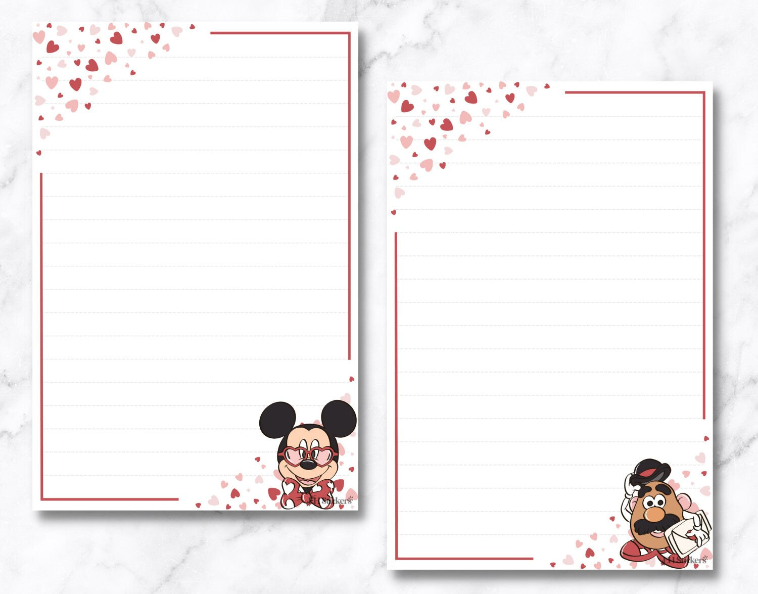 Magical Valentine Notepad