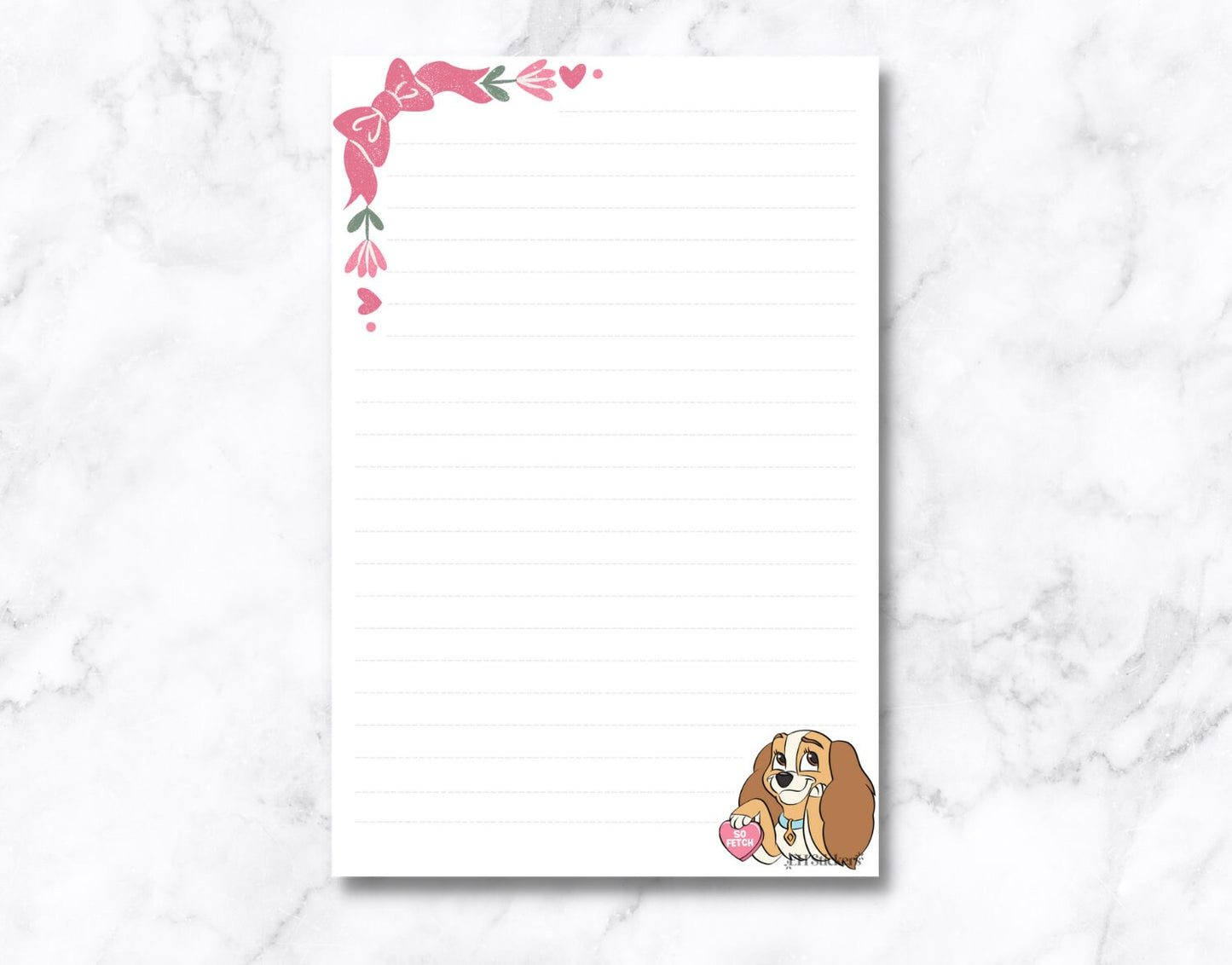 Puppy Love Notepad