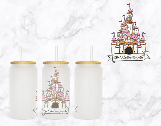 Princess Couples - Castle Glass Jar